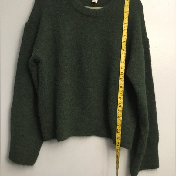 Calvin Klein Deep Green Crew Neck Sweater - Picture 10 of 15